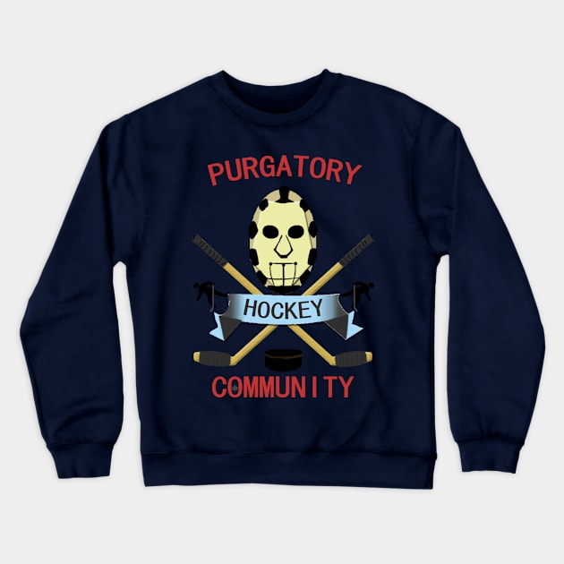 purgatory hockey Crewneck Sweatshirt by swiftjennifer